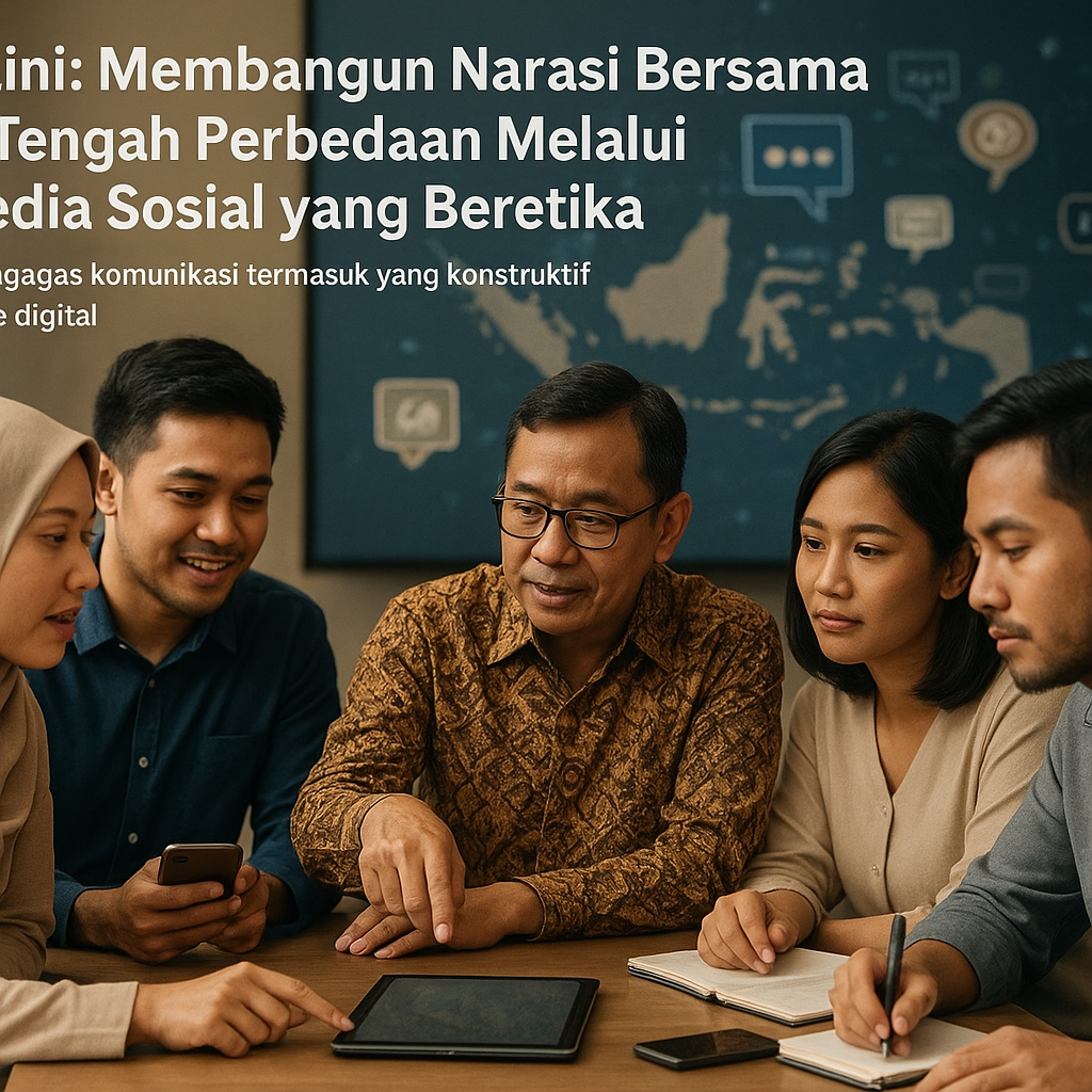 Opini: Membangun Narasi Bersama di Tengah Perbedaan Melalui Media Sosial yang Beretika