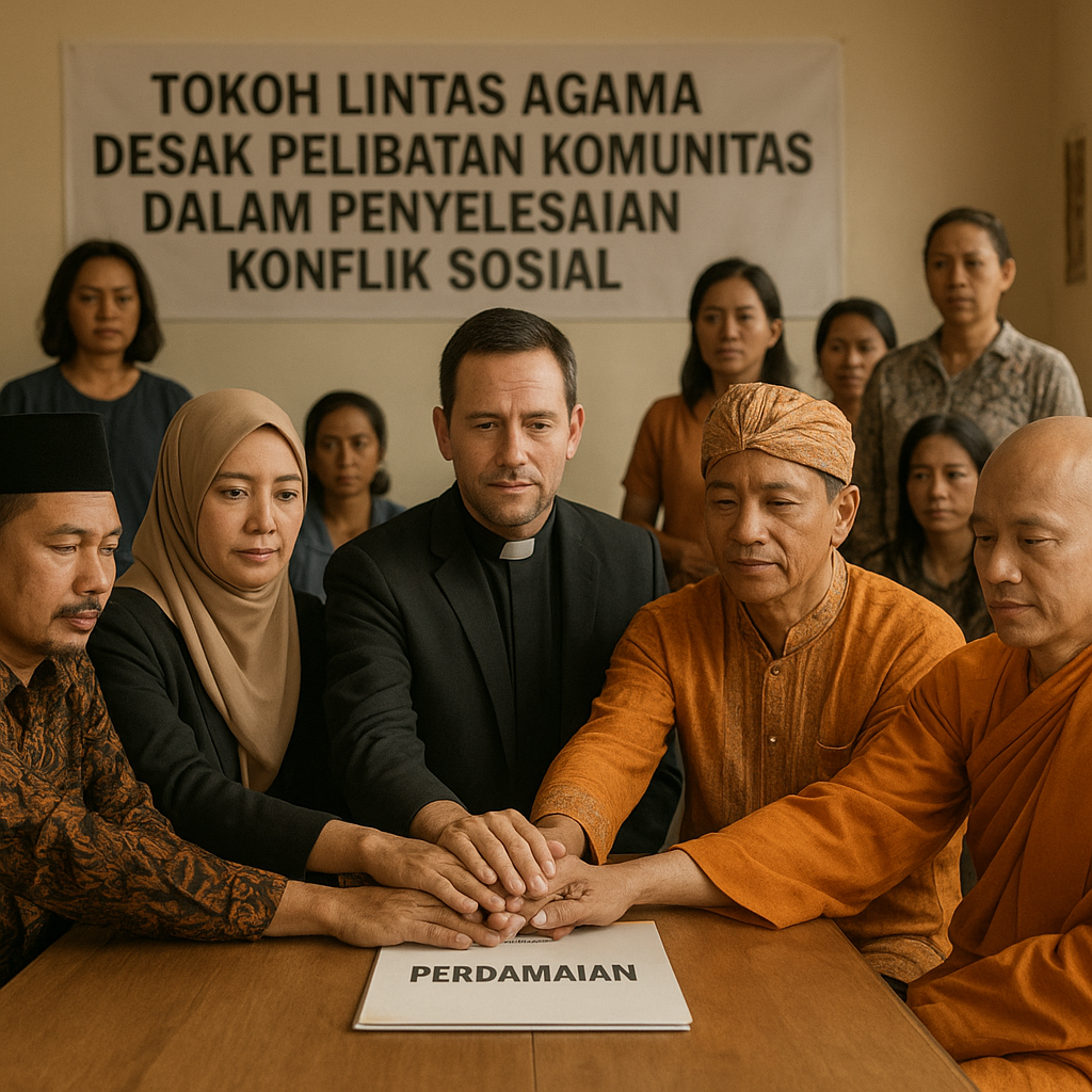 Tokoh Lintas Agama Desak Pelibatan Komunitas dalam Penyelesaian Konflik Sosial