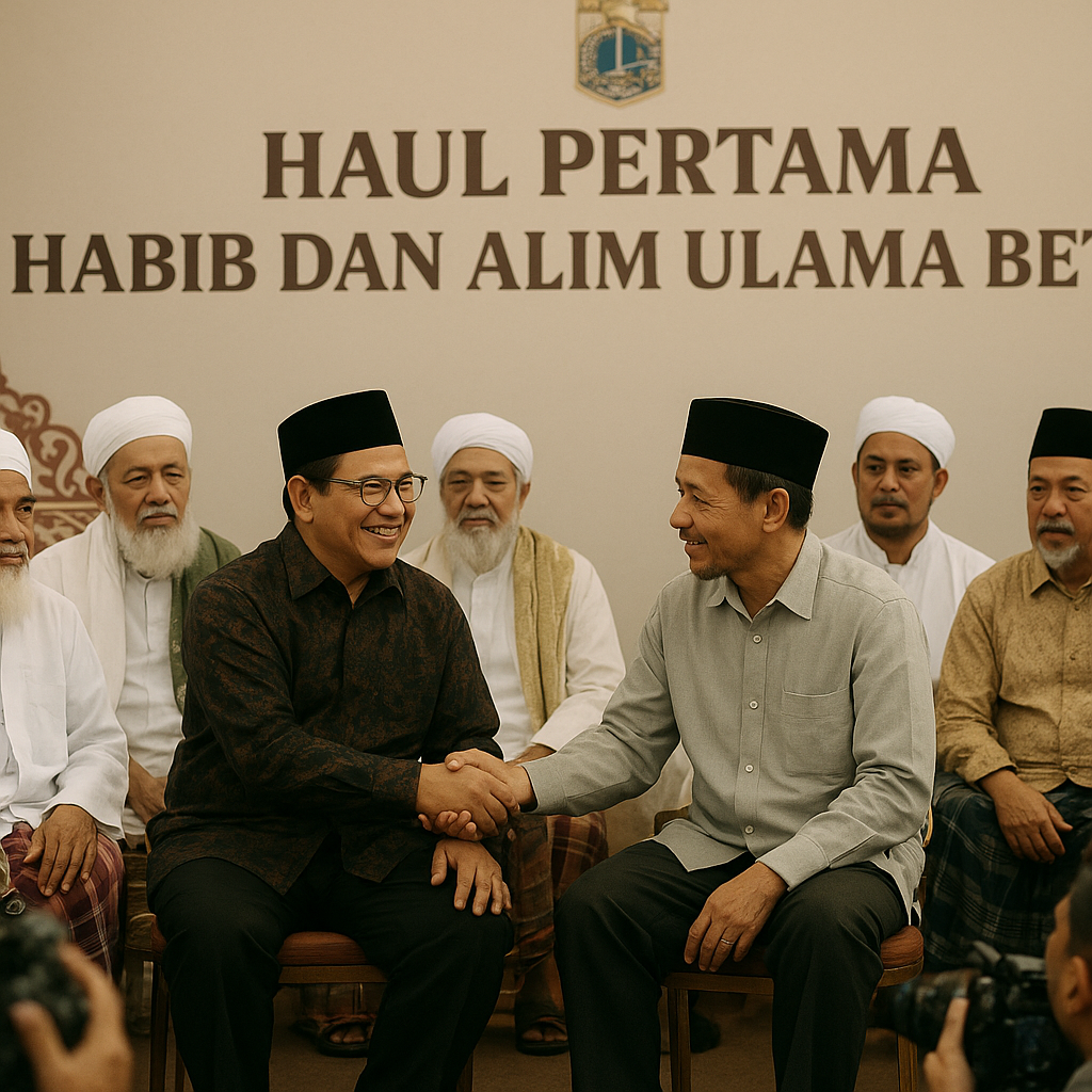 Pramono Anung Gelar Haul Pertama Habib dan Ulama Betawi, Siap Duduk dengan Mantan Pengkritik