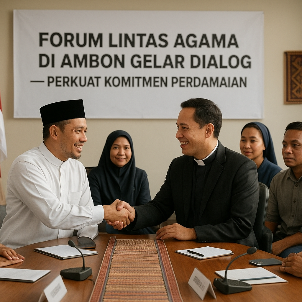 Forum Lintas Agama di Ambon Gelar Dialog, Perkuat Komitmen Perdamaian