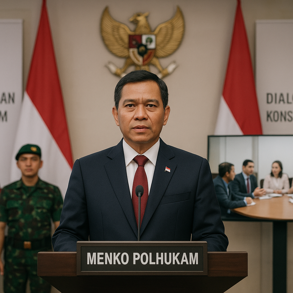 Menko Polhukam Tegaskan Komitmen Pemerintah Jaga Stabilitas Nasional