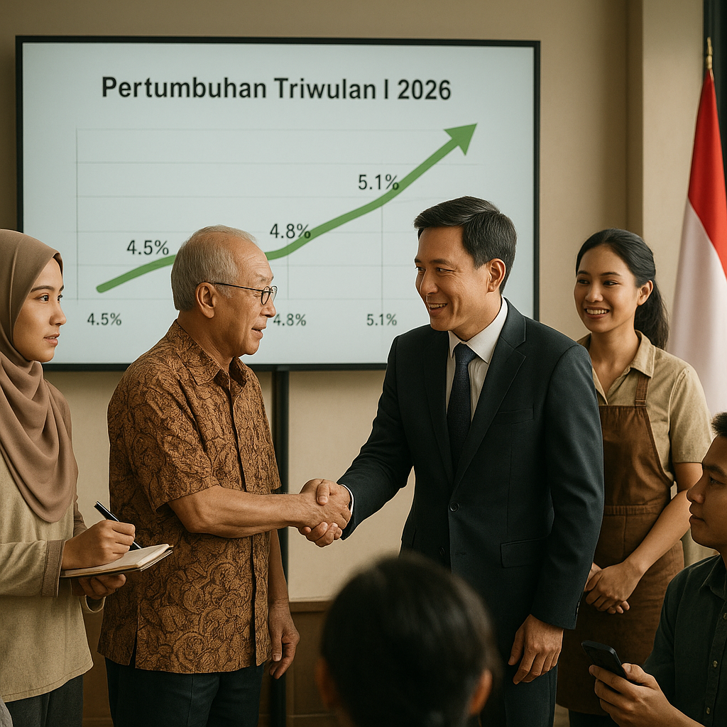 Pertumbuhan Ekonomi Triwulan I 2026 Diharapkan Jadi Perekat Sosial