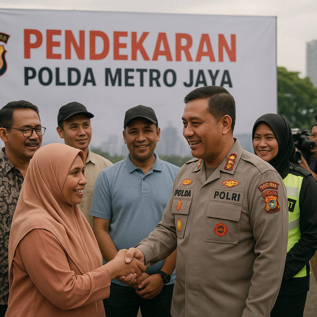 Polda Metro Jaya Gelar Pendekaran, Ajak Warga Jaga Kamtibmas di Ibu Kota
