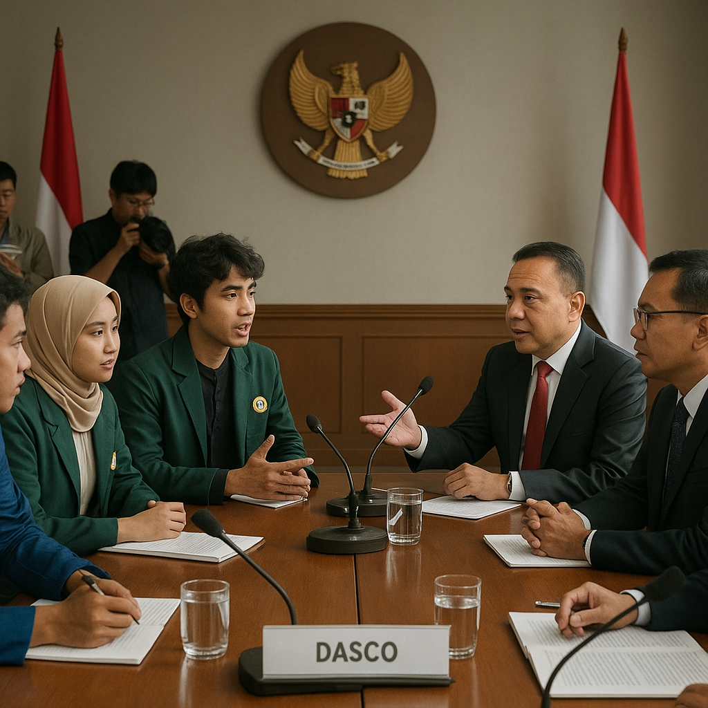 Dasco dan Pimpinan DPR Pilih Meja Dialog, Bukan Barikade untuk Hadapi Mahasiswa