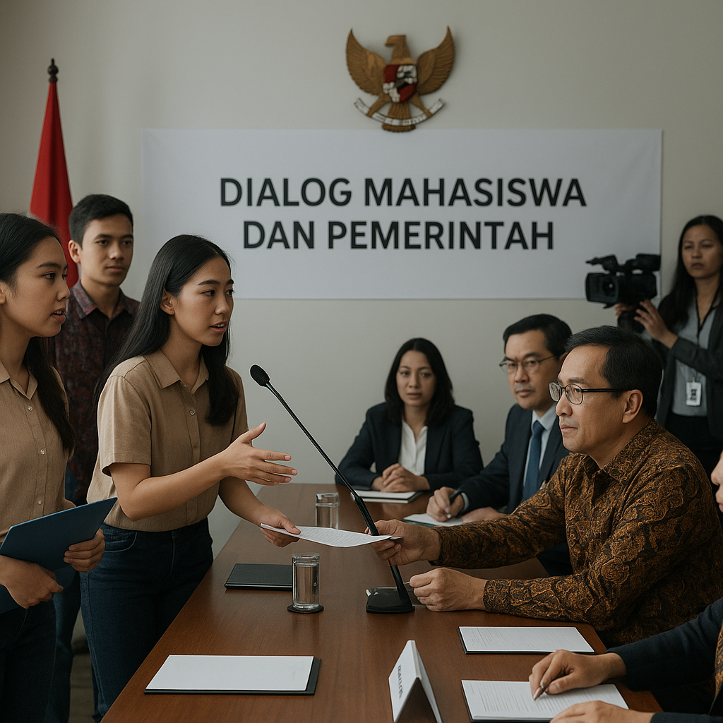 Dialog Mahasiswa dan Pemerintah Dinilai Sebagai Jalan Konstruktif Sampaikan Aspirasi