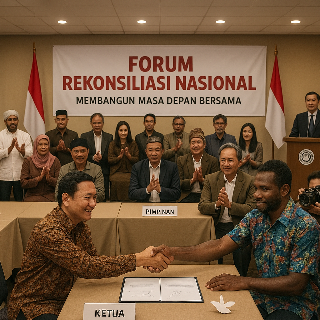 Forum Rekonsiliasi Nasional Digelar, Ajak Mantan Kelompok Bersenjata Bangun Masa Depan Bersama