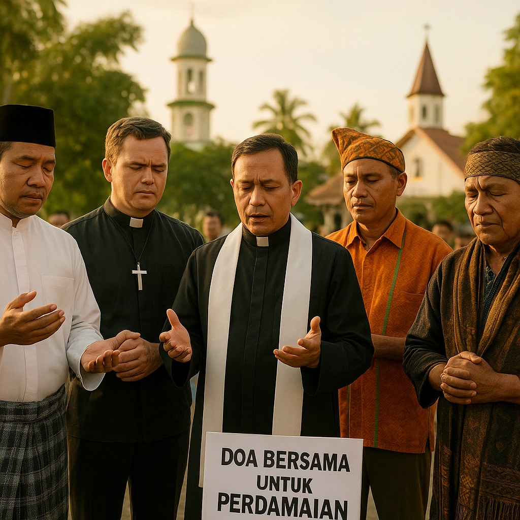 Tokoh Lintas Agama di Ambon Gelar Doa Bersama untuk Perdamaian