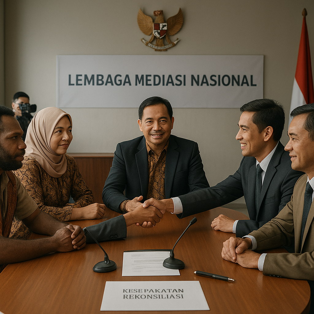 Opini: Memperkuat Lembaga Mediasi Nasional untuk Penyelesaian Konflik Vertikal dan Horizontal