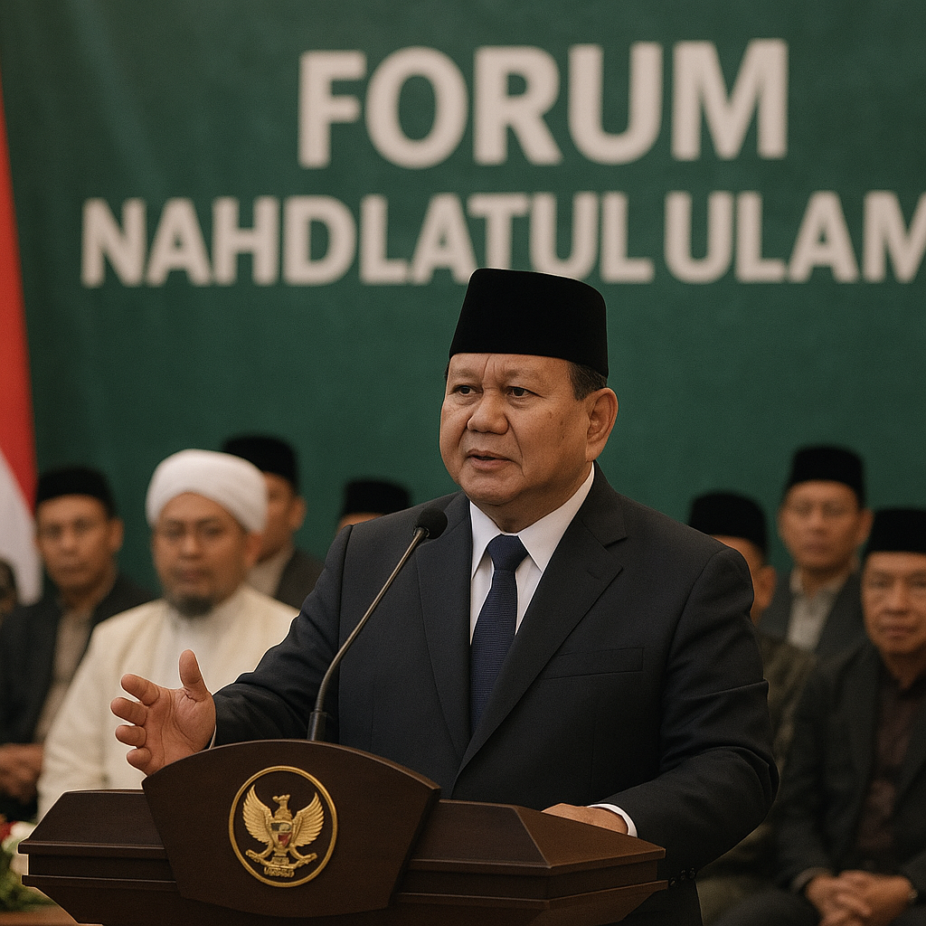 Prabowo Tekankan Sinergi Ulama dan Umara untuk Jaga Keutuhan Bangsa