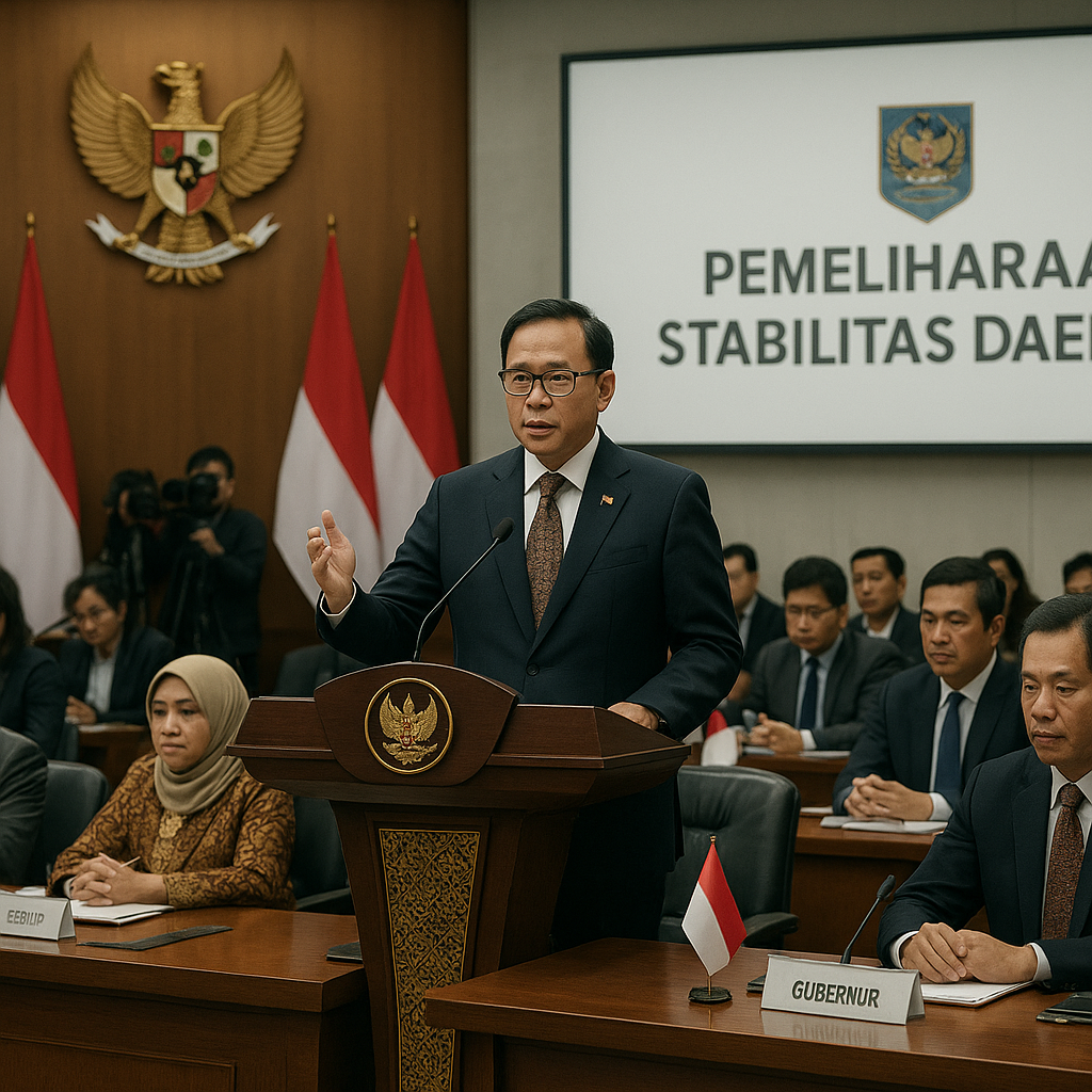Mendagri Akan Gelar Pertemuan dengan Seluruh Gubernur Bahas Pemeliharaan Stabilitas