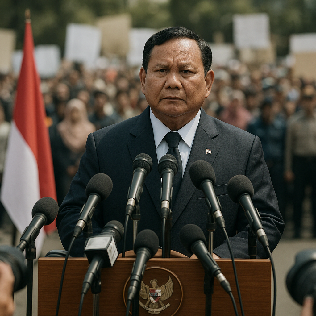 Prabowo: Saya Kasih Peringatan, Saya Tahu Siapa yang Bayar Demo