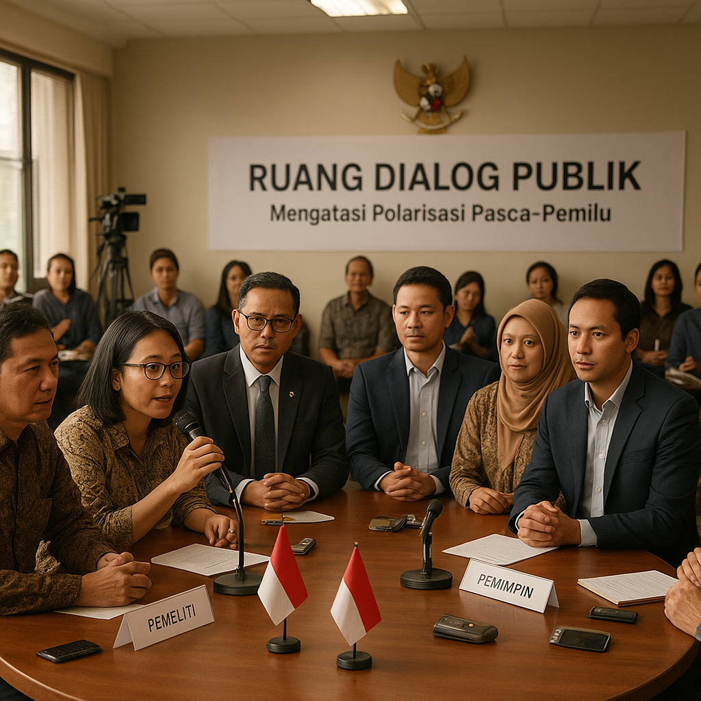 Peneliti: Ruang Dialog Publik Kunci Atasi Polarisasi Politik Pasca-Pemilu