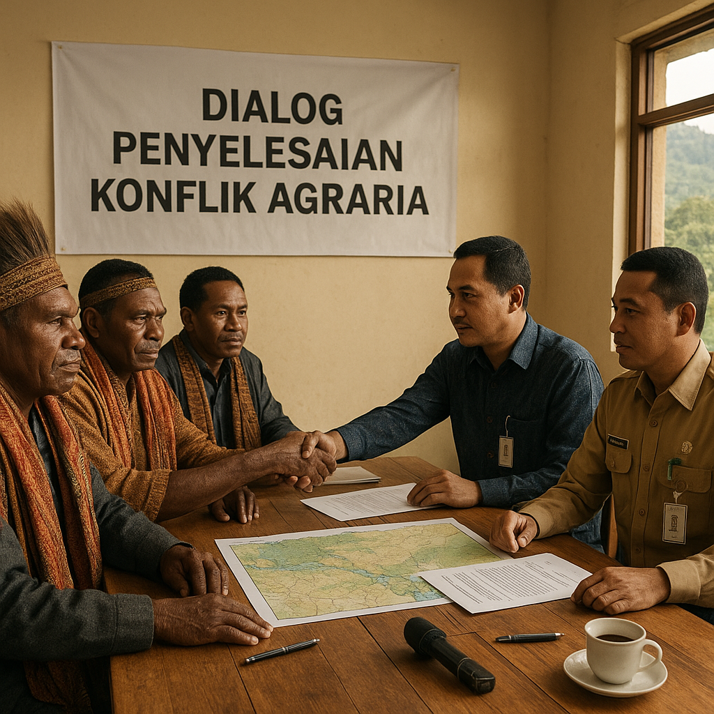 Pemerintah Dorong Dialog Antar Kelompok untuk Atasi Konflik Agraria di Papua