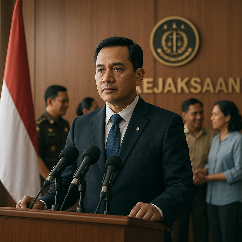 Jaksa Agung Tegaskan Penegakan Hukum untuk Kepentingan Bangsa dan Stabilitas