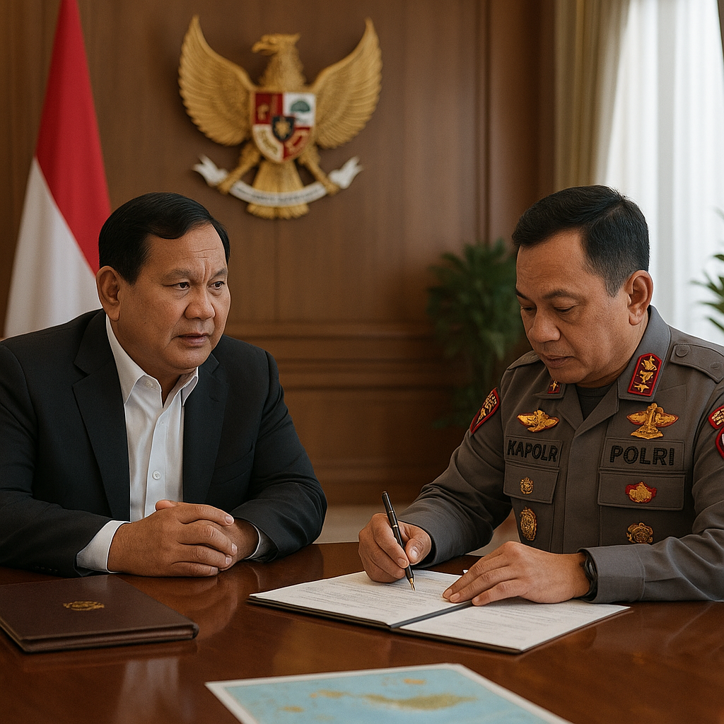 Presiden Prabowo Panggil Kapolri Bahas Kondisi Kamtibmas Nasional