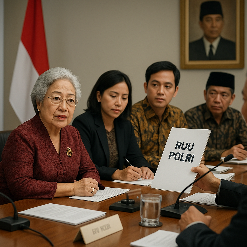 Pertemuan Megawati dan Gerakan Nurani Bangsa: RUU Polri Jadi Pembahasan