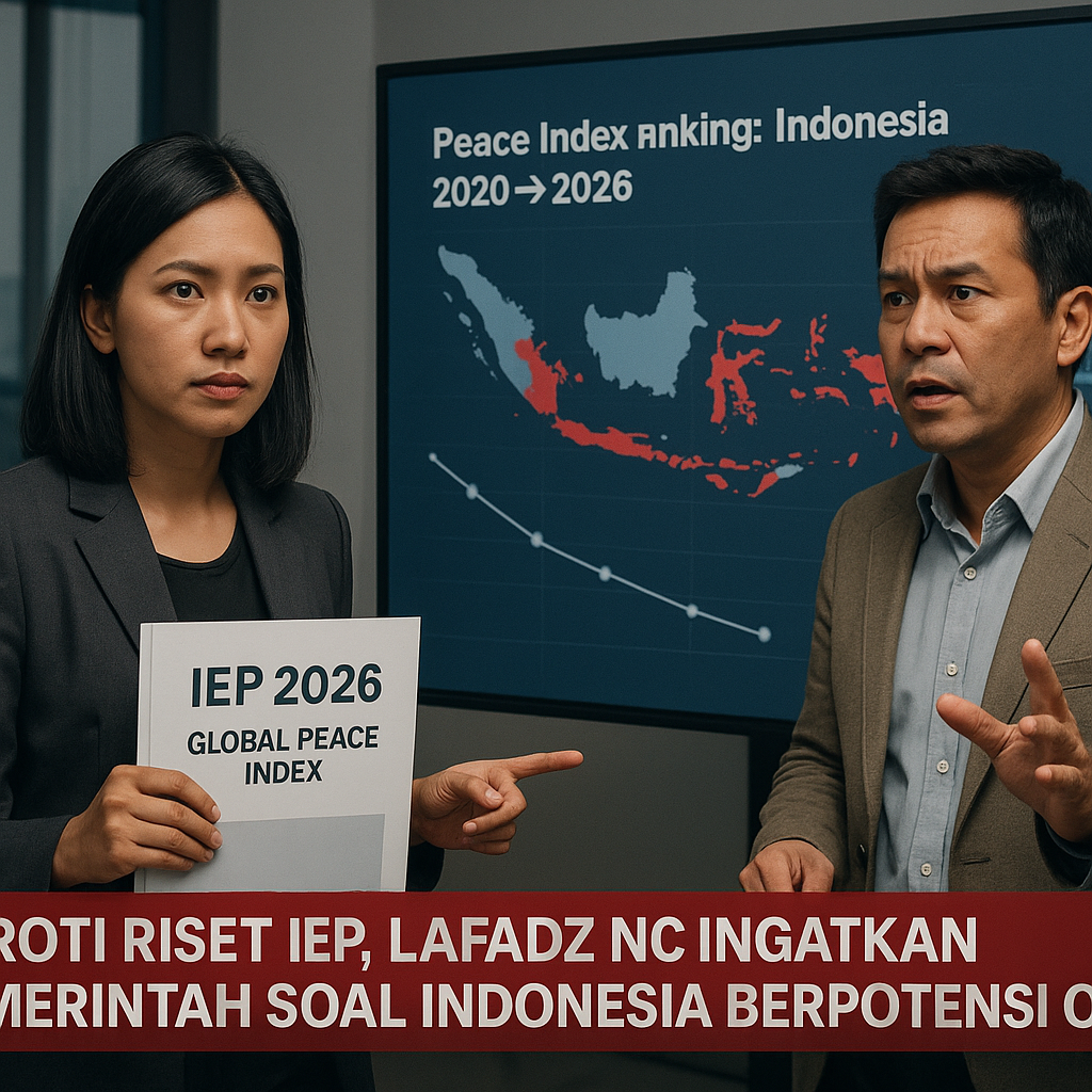 Soroti Riset IEP, LAFADZ NC Ingatkan Pemerintah Soal Indonesia Berpotensi Chaos