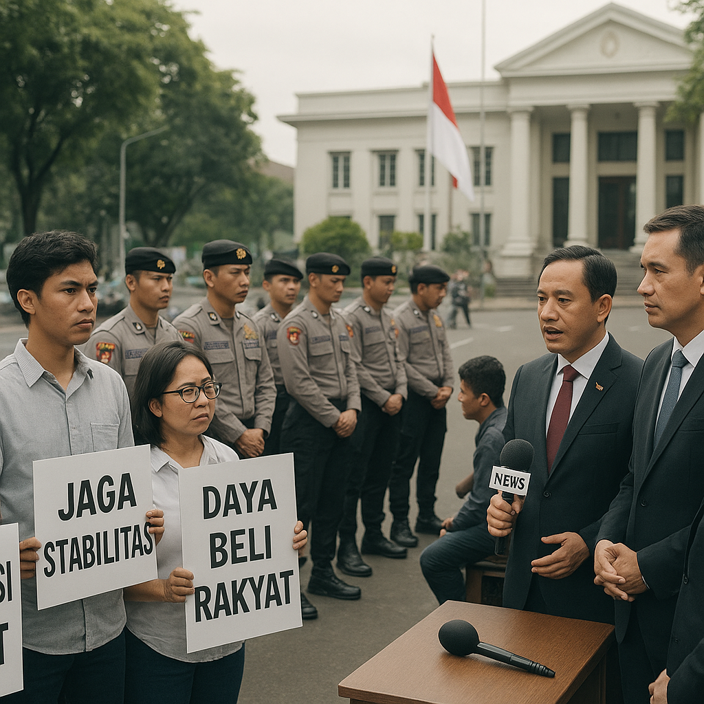 Waspada Provokasi Demo, Pemerintah Fokus Jaga Stabilitas dan Daya Beli Rakyat