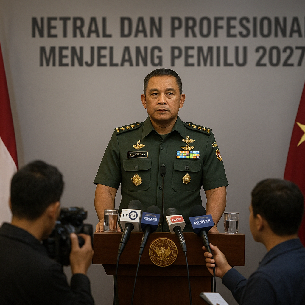 Panglima TNI Tekankan Pentingnya TNI Netral dan Profesional Menjelang Pemilu