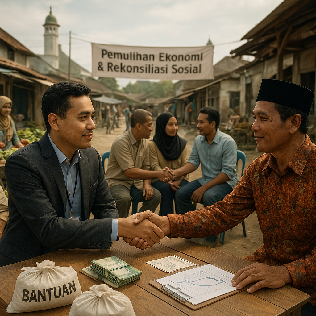 Pengamat: Pemulihan Ekonomi Pasca-Konflik Butuh Pendekatan Sosial-Ekonomi Terintegrasi