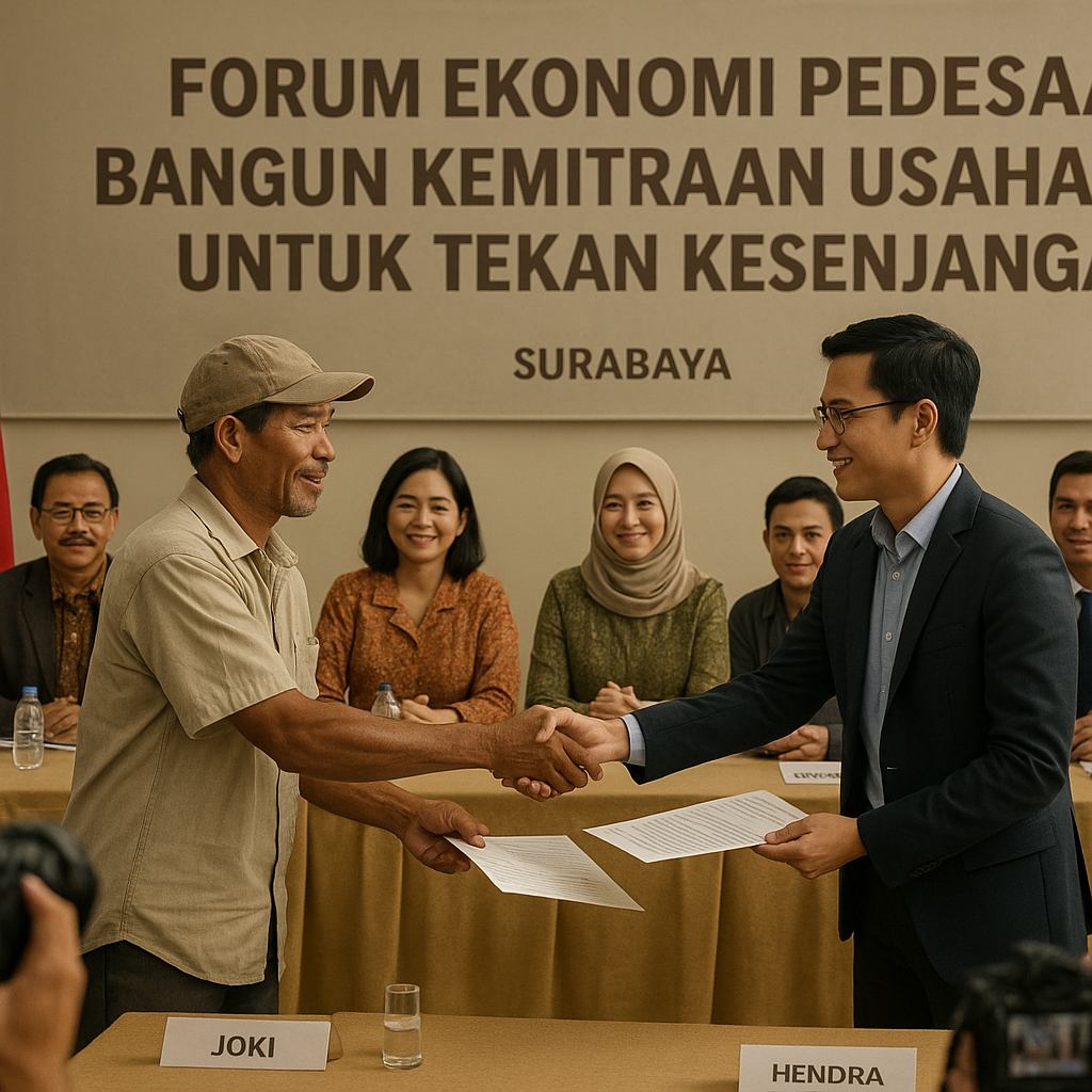 Forum Ekonomi Pedesaan: Bangun Kemitraan Usaha untuk Tekan Kesenjangan