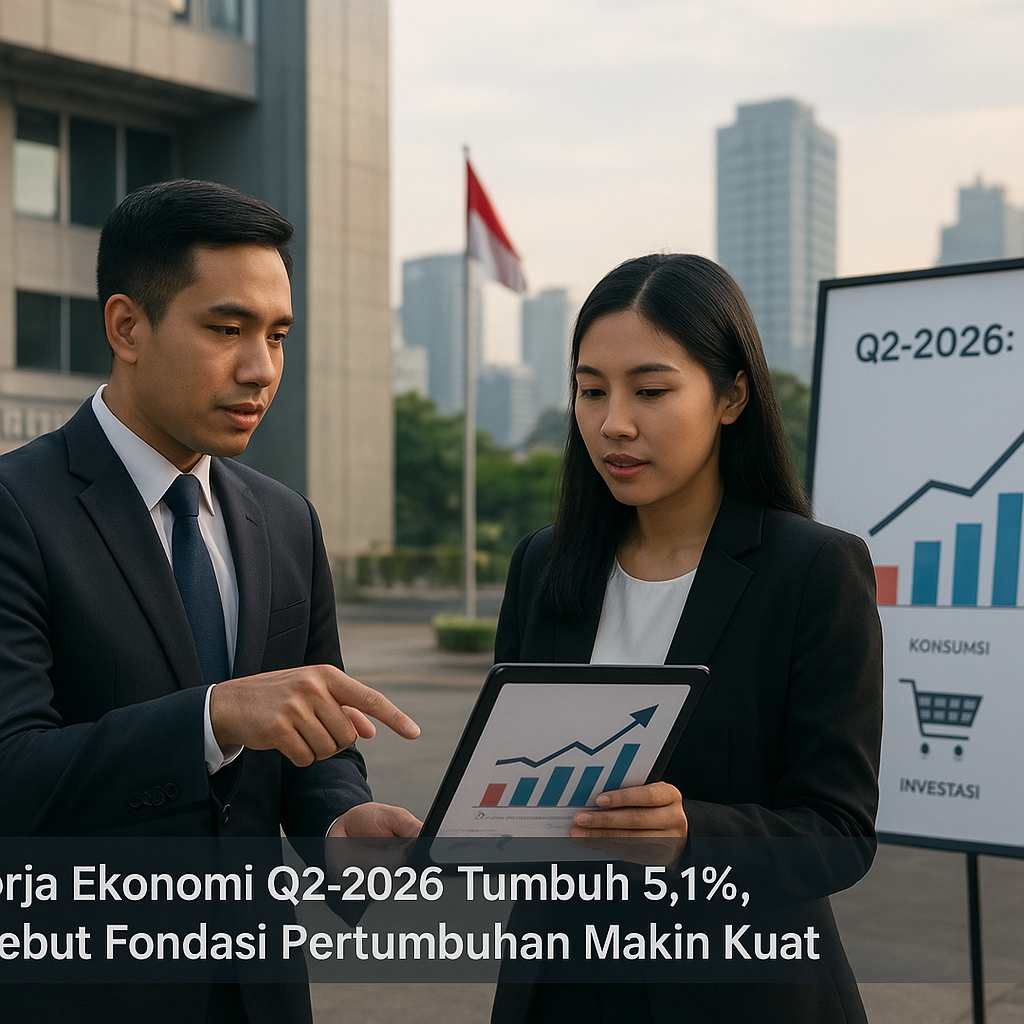 Kinerja Ekonomi Q2-2026 Tumbuh 5,1%, BI Sebut Fondasi Pertumbuhan Makin Kuat