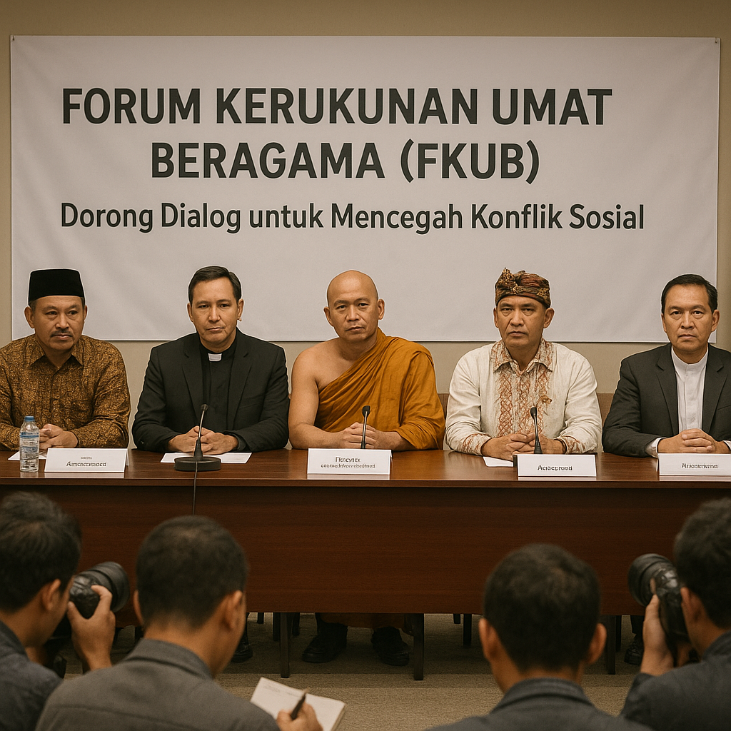 Forum Kerukunan Umat Beragama Dorong Dialog untuk Mencegah Konflik Sosial