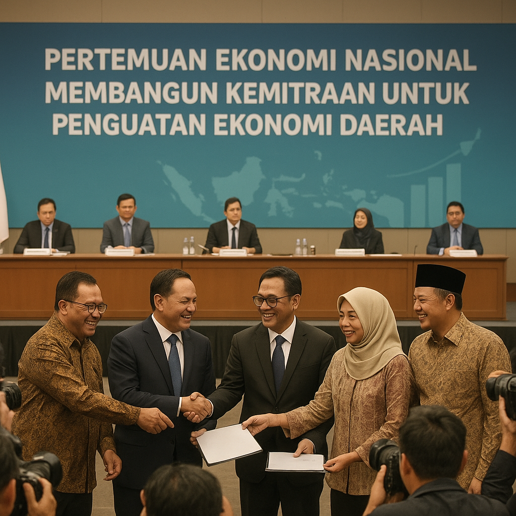 Pertemuan Ekonomi Nasional: Membangun Kemitraan untuk Penguatan Ekonomi Daerah