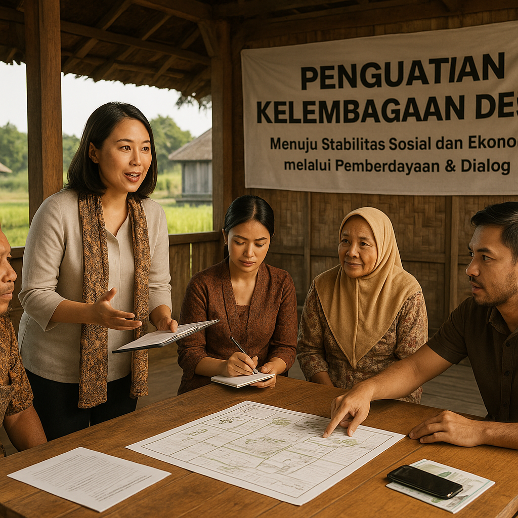 Penguatan Kelembagaan Desa untuk Stabilitas Sosial dan Ekonomi