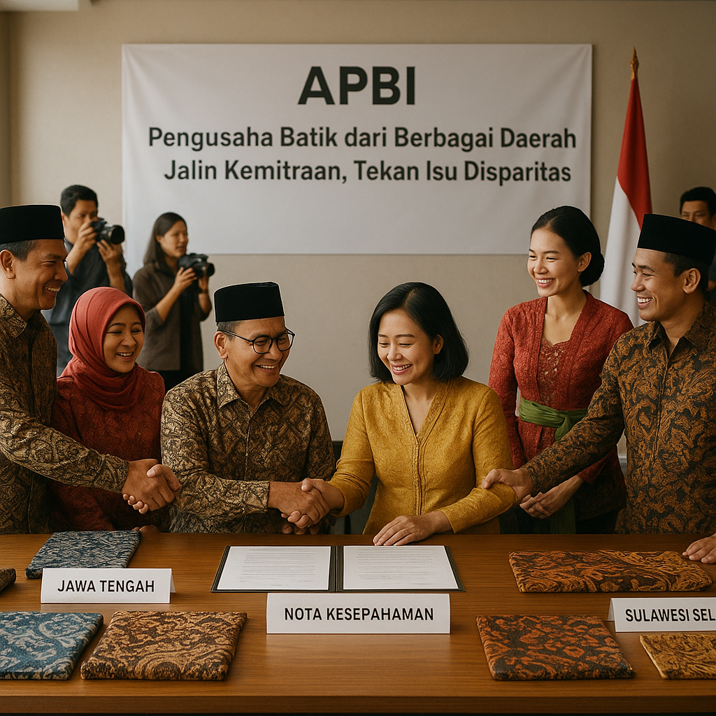 Pengusaha Batik dari Berbagai Daerah Jalin Kemitraan, Tekan Isu Disparitas