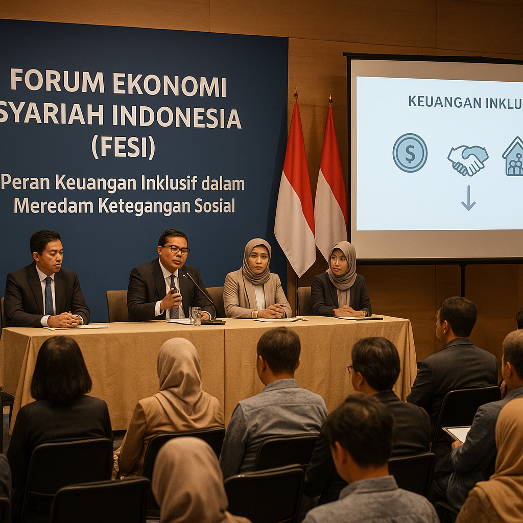 Forum Ekonomi Syariah Bahas Peran Keuangan Inklusif dalam Meredam Ketegangan Sosial