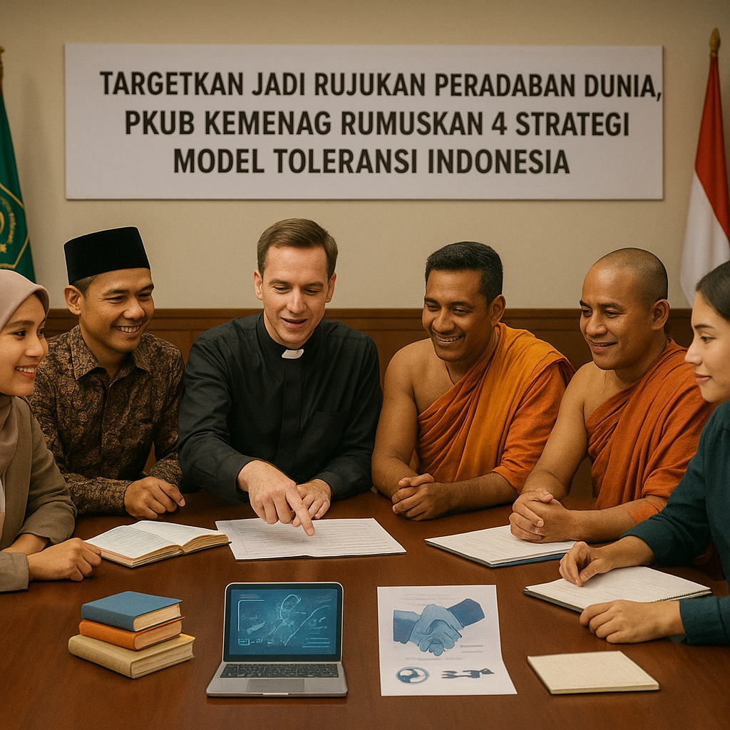 Targetkan Jadi Rujukan Peradaban Dunia, PKUB Kemenag Rumuskan 4 Strategi Model Toleransi Indonesia