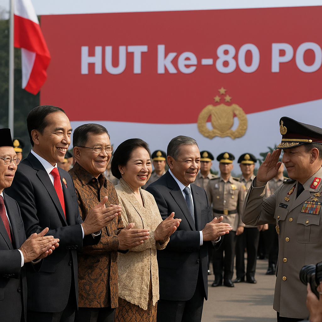 Mantan Presiden-Wapres Hadiri HUT ke-80 Polri, Ada Jokowi hingga JK