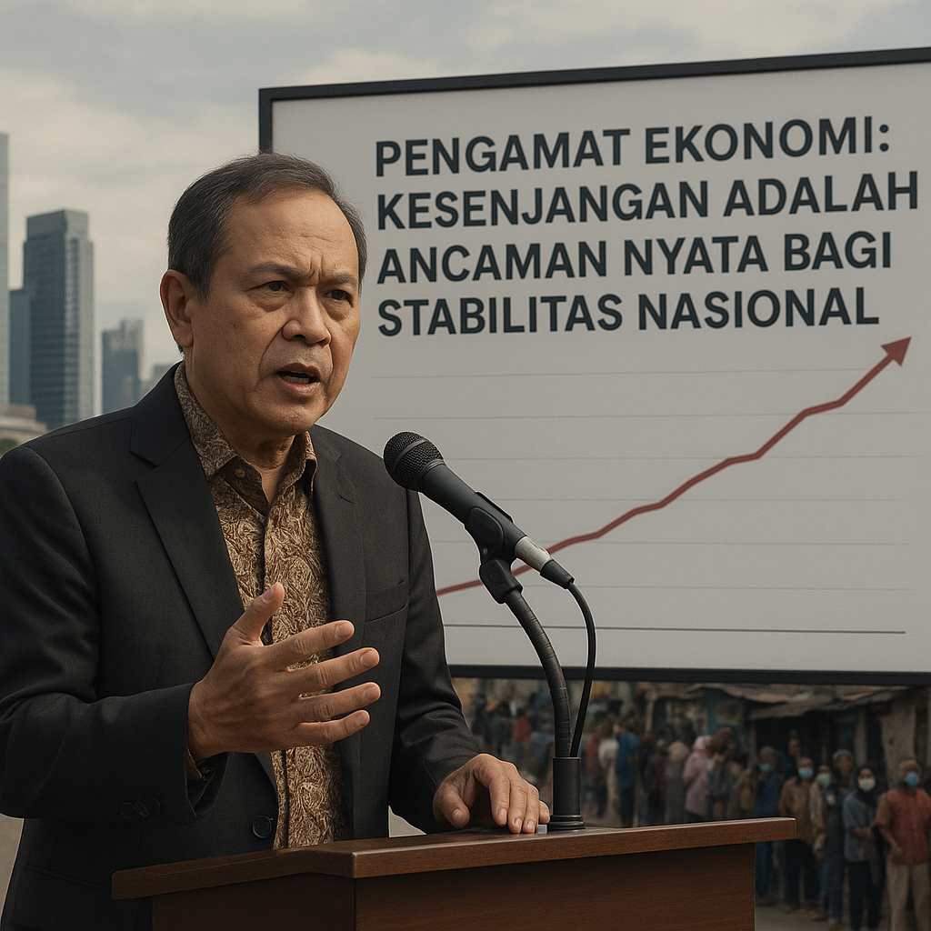 Pengamat Ekonomi: Kesenjangan adalah Ancaman Nyata bagi Stabilitas Nasional