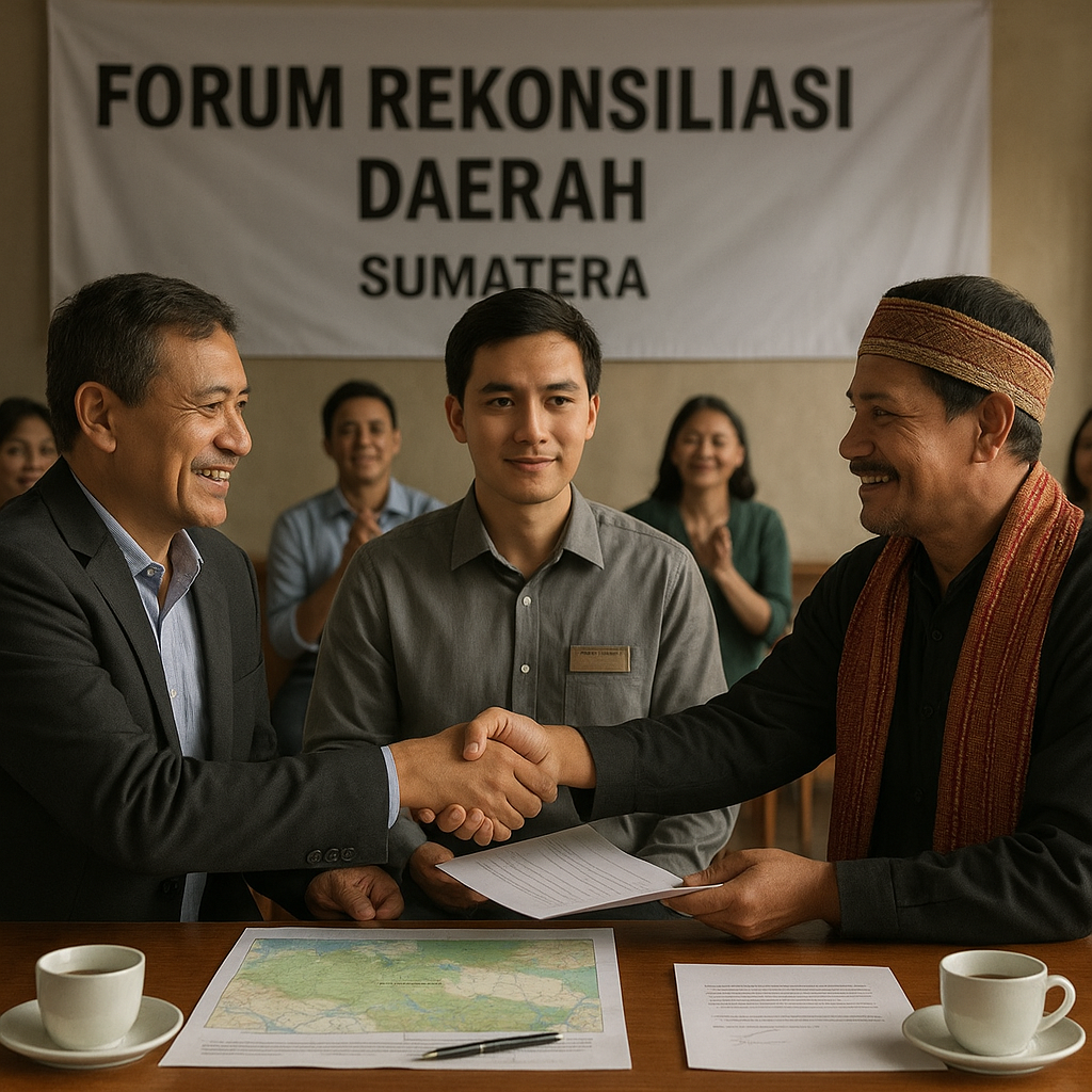 Forum Rekonsiliasi Daerah Dorong Penyelesaian Konflik Lahan Secara Damai