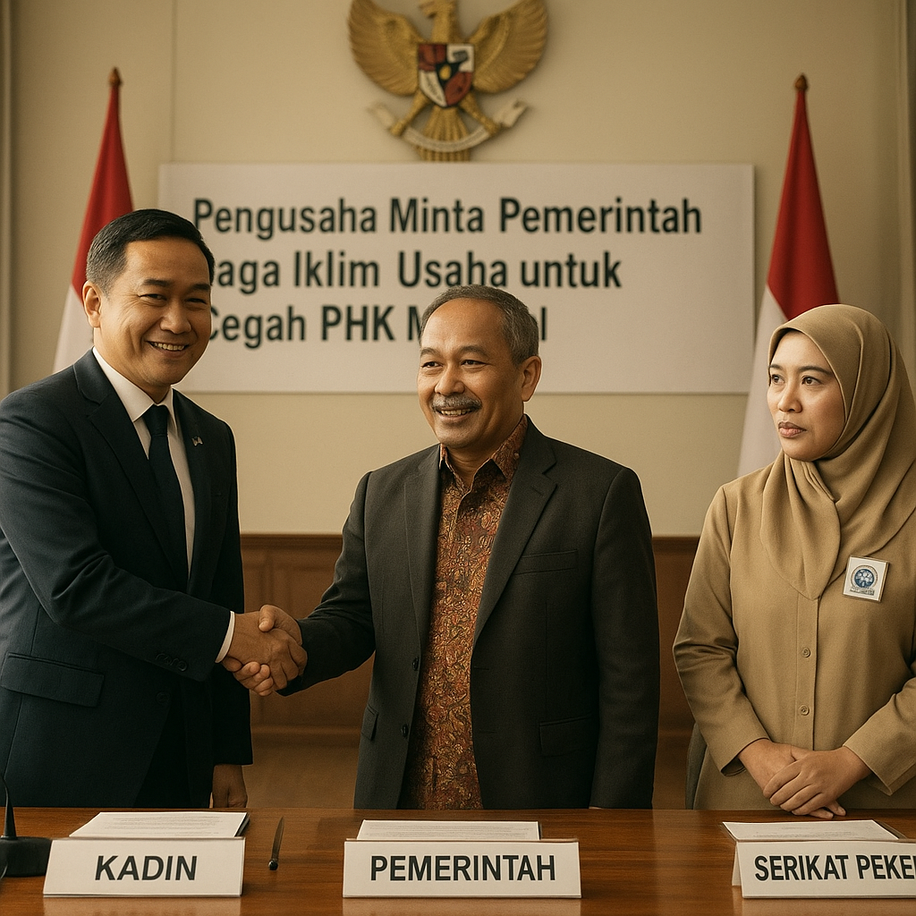 Pengusaha Minta Pemerintah Jaga Iklim Usaha untuk Cegah PHK Massal