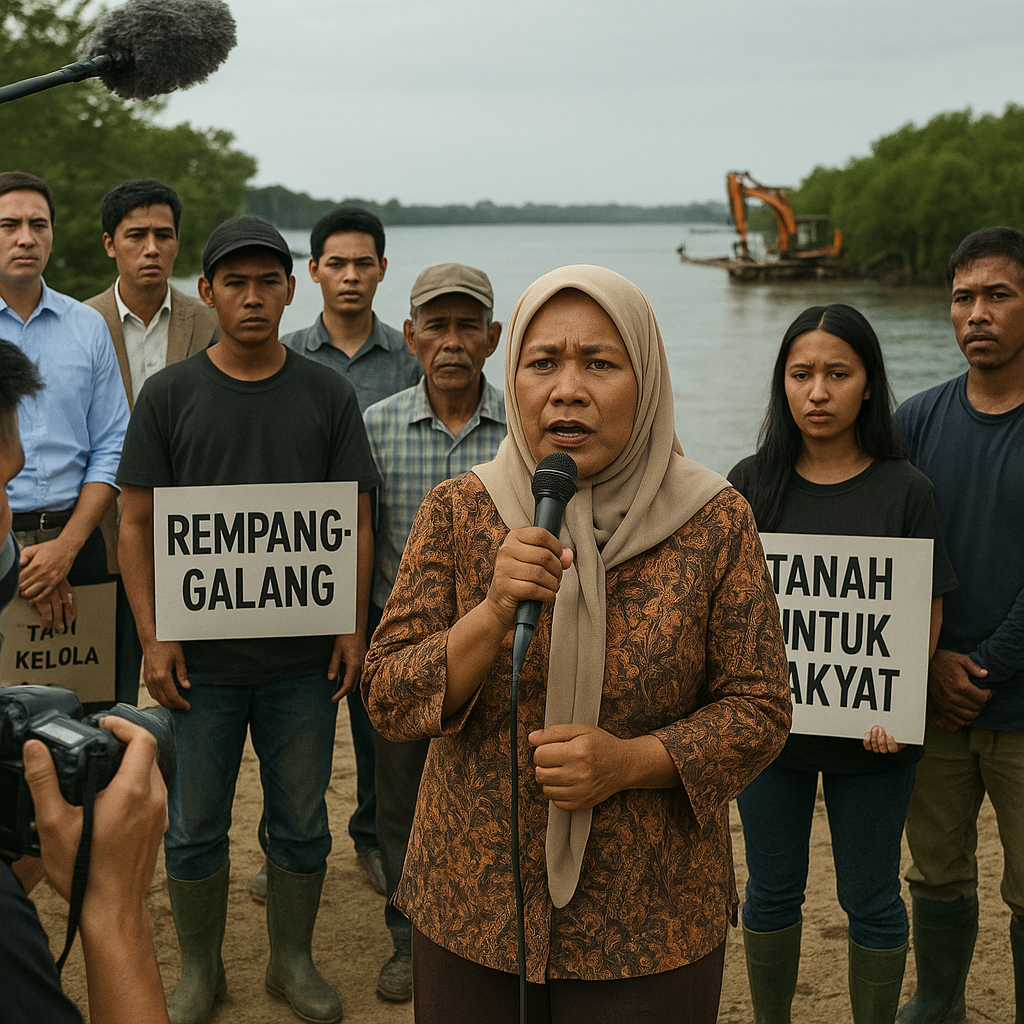 PDIP, Jokowi dan PSI Jangan Terjebak Perang Simbol, Persoalan Rempang Galang Lebih Mendesak