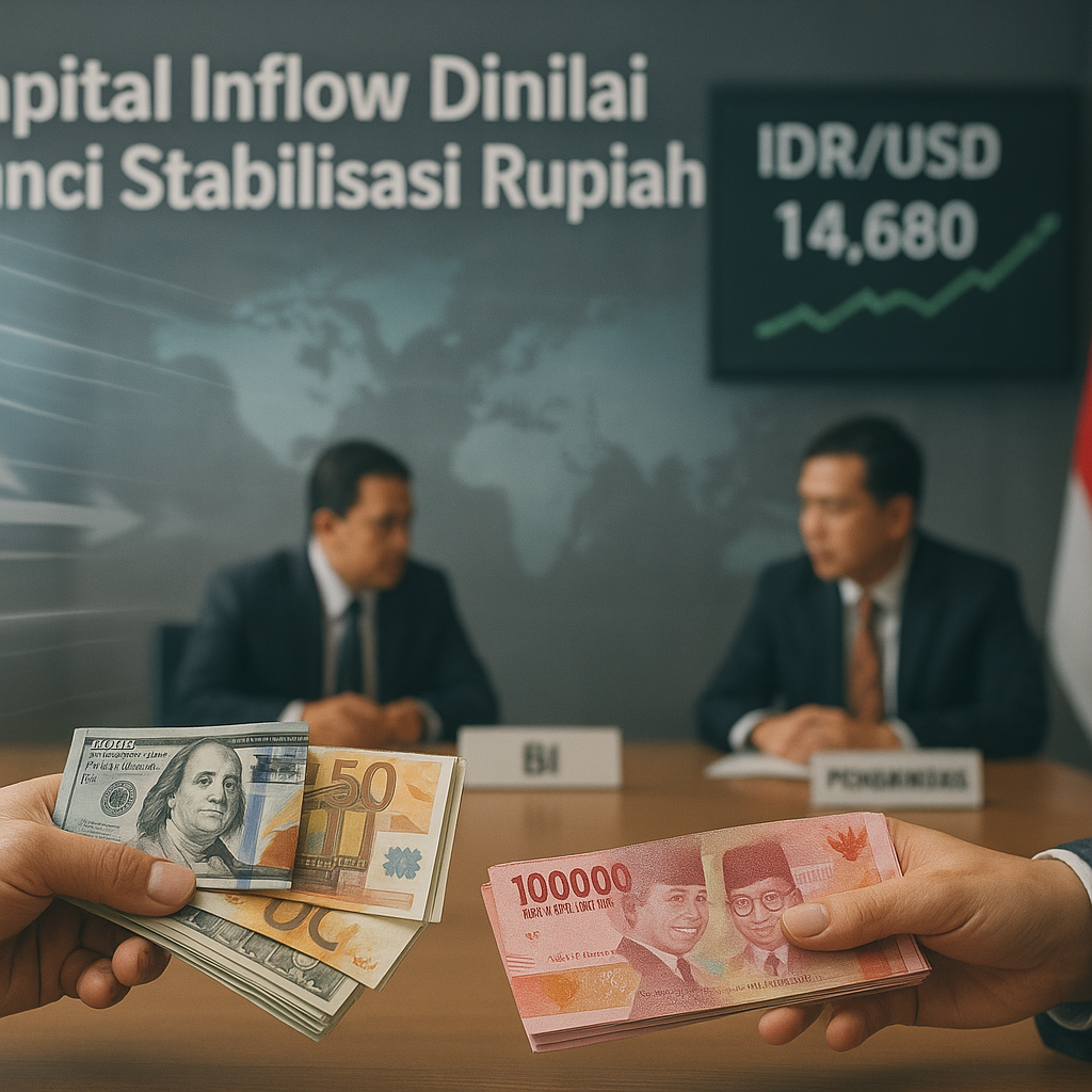 "Capital Inflow" Dinilai Kunci Stabilisasi Rupiah