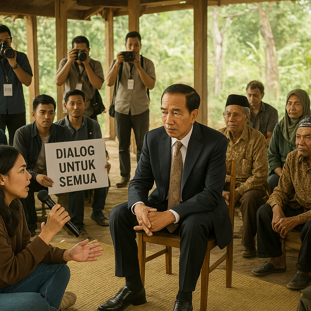 Presiden Perkuat Dialog, Aspirasi Mahasiswa Sampai Pelosok Desa Ditindaklanjuti