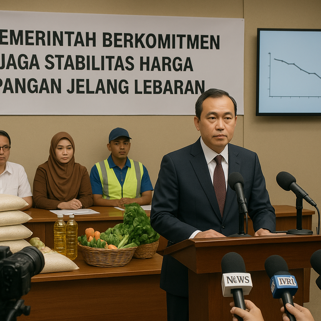 Menteri BUMN: Pemerintah Berkomitmen Jaga Stabilitas Harga Pangan Jelang Lebaran