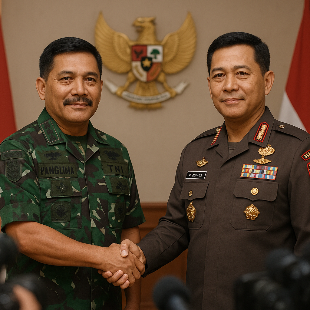 Panglima TNI: Kemanunggalan TNI-Polri Kunci Stabilitas Keamanan Nasional