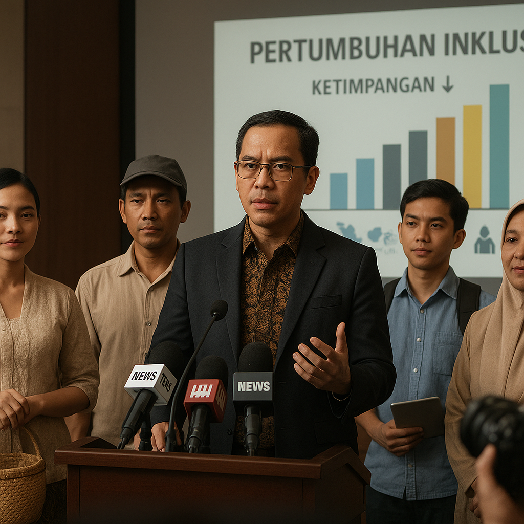Ekonom: Pertumbuhan Inklusif dan Penurunan Ketimpangan Jadi Perekat Sosial