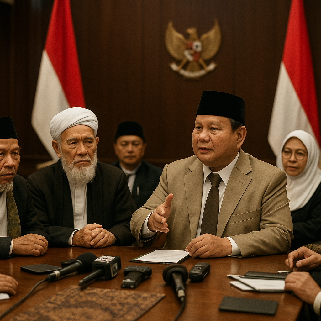 Presiden Prabowo Tekankan Persatuan Bangsa di Tengah Konflik Timur Tengah